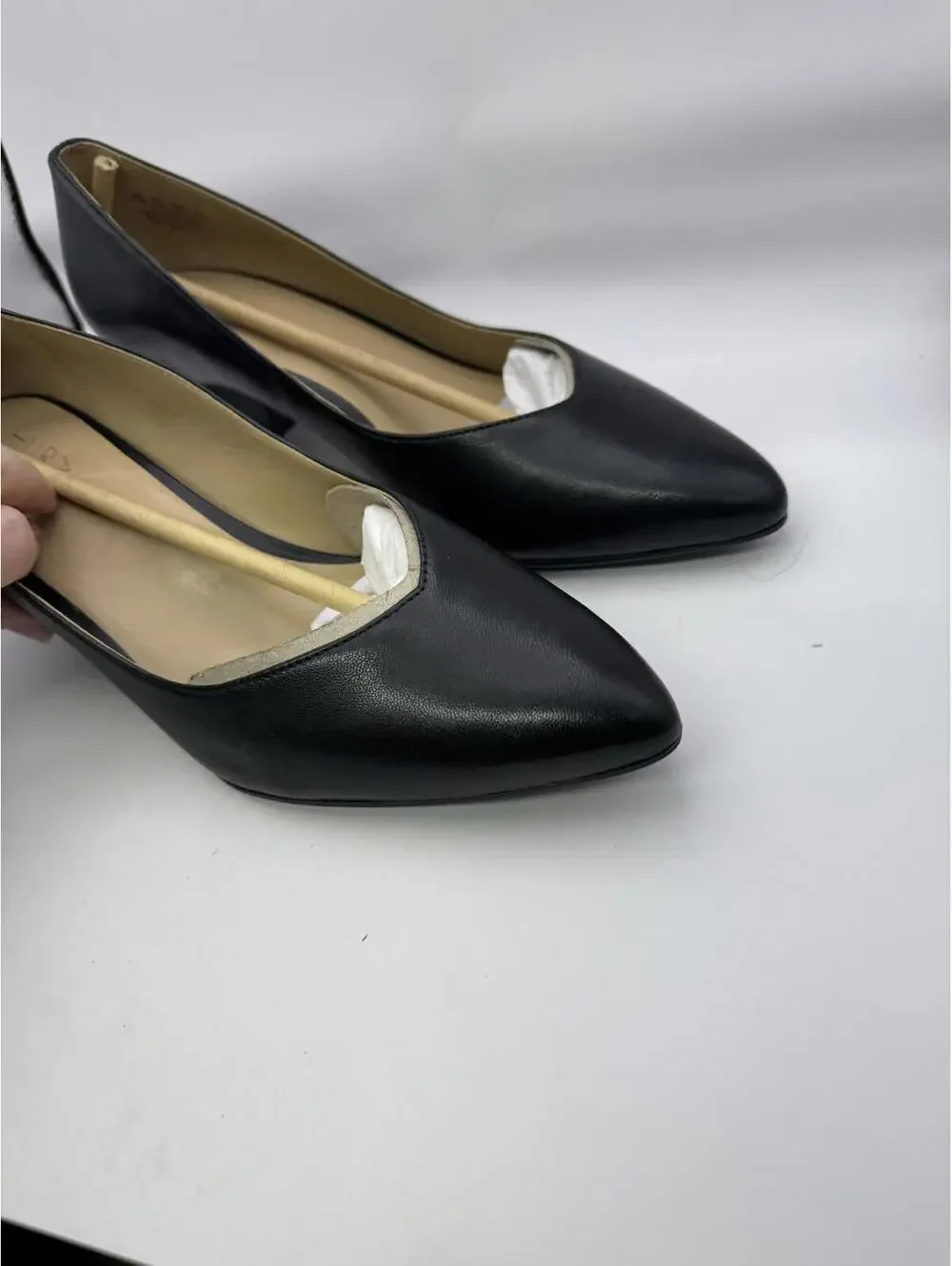 Naturalizer Black Leather Women's Pumps Size 8.5 W NWOT